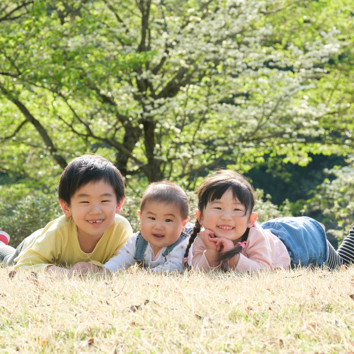 笑顔が最高の家族のロケーションフォトを山形で
