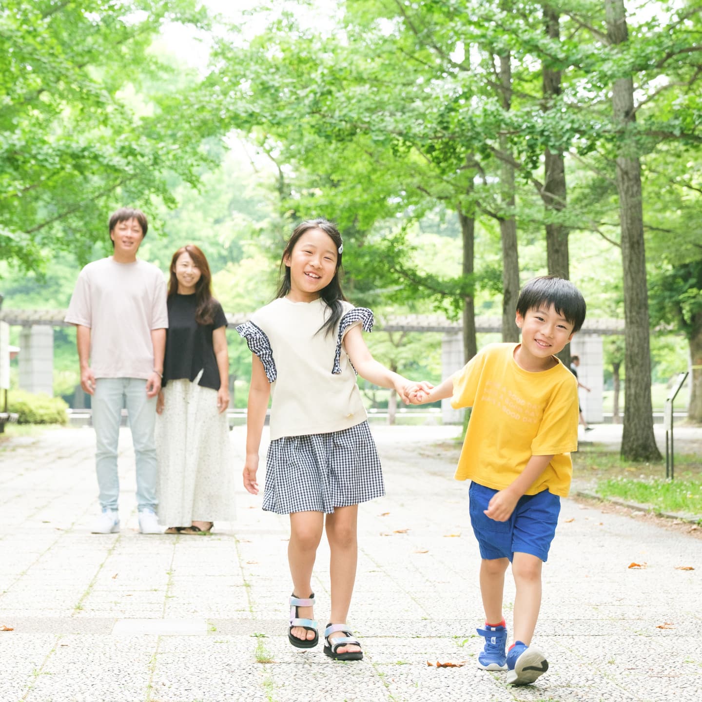 笑顔が最高の家族のロケーションフォトを山形で