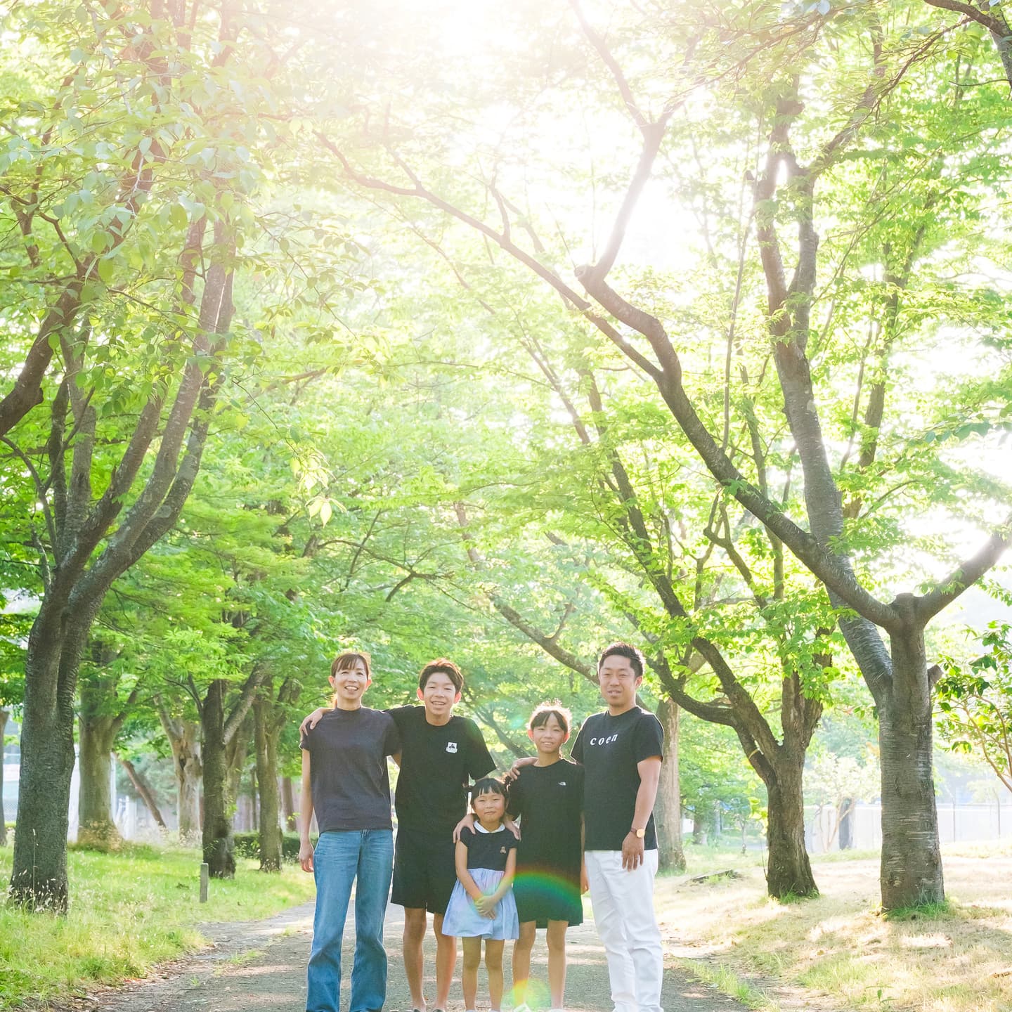 笑顔が最高の家族のロケーションフォトを山形で