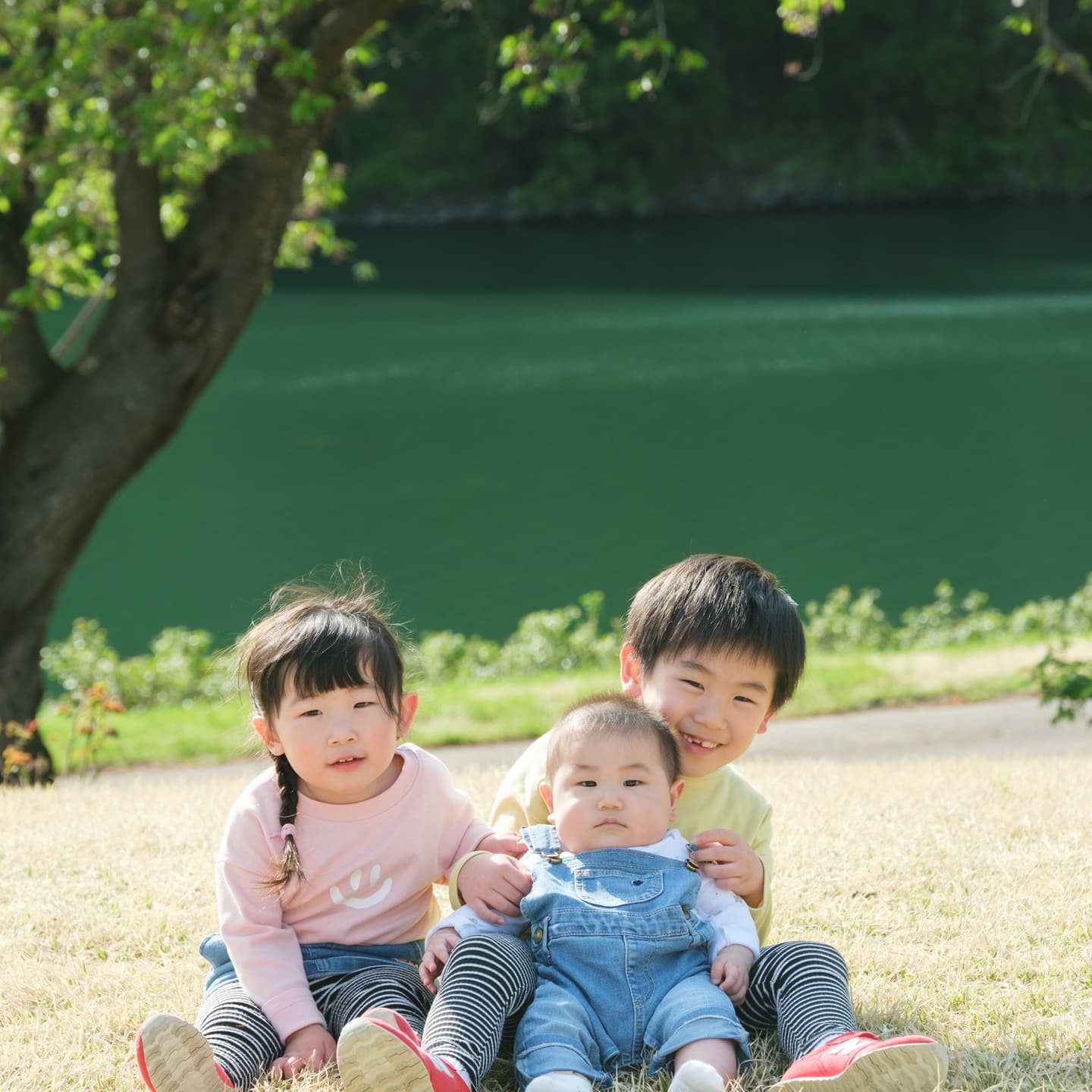 笑顔が最高の家族のロケーションフォトを山形で