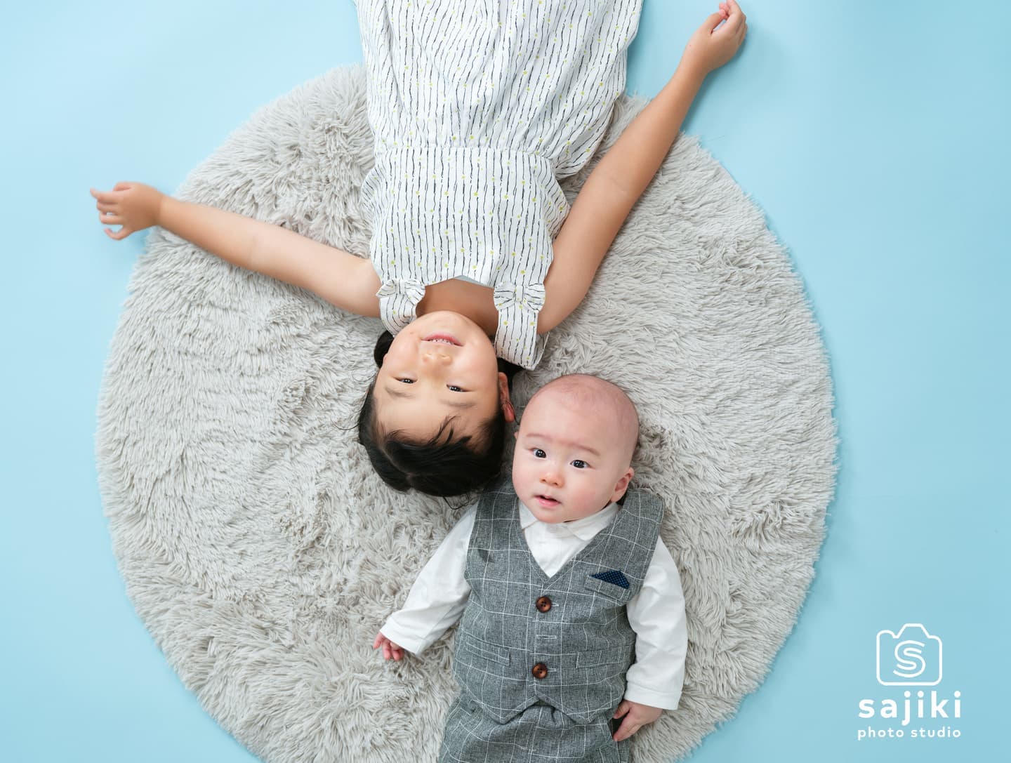 1歳,2歳,3歳の誕生日山形県東根市の佐直写真館