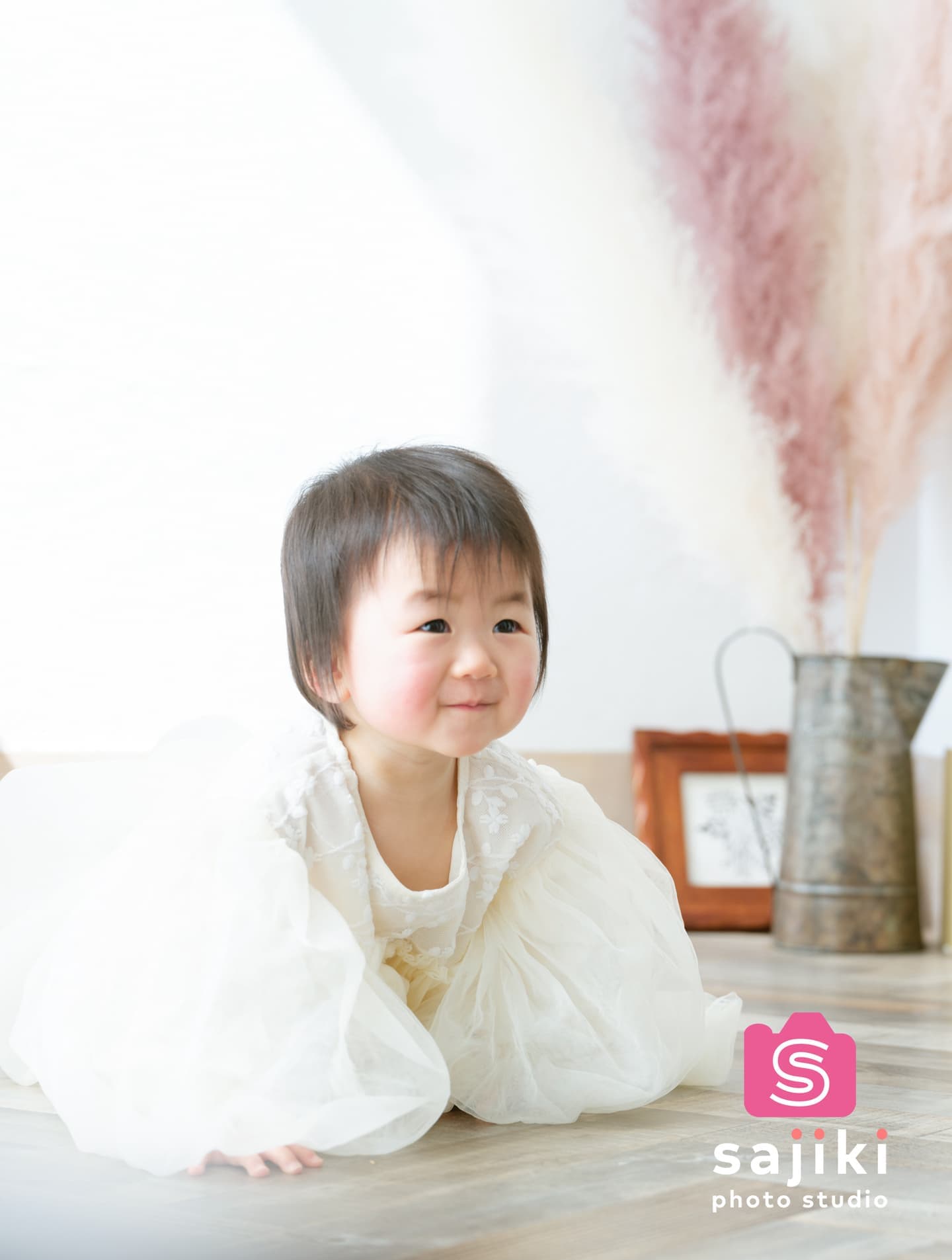 1歳,2歳,3歳の誕生日山形県東根市の佐直写真館