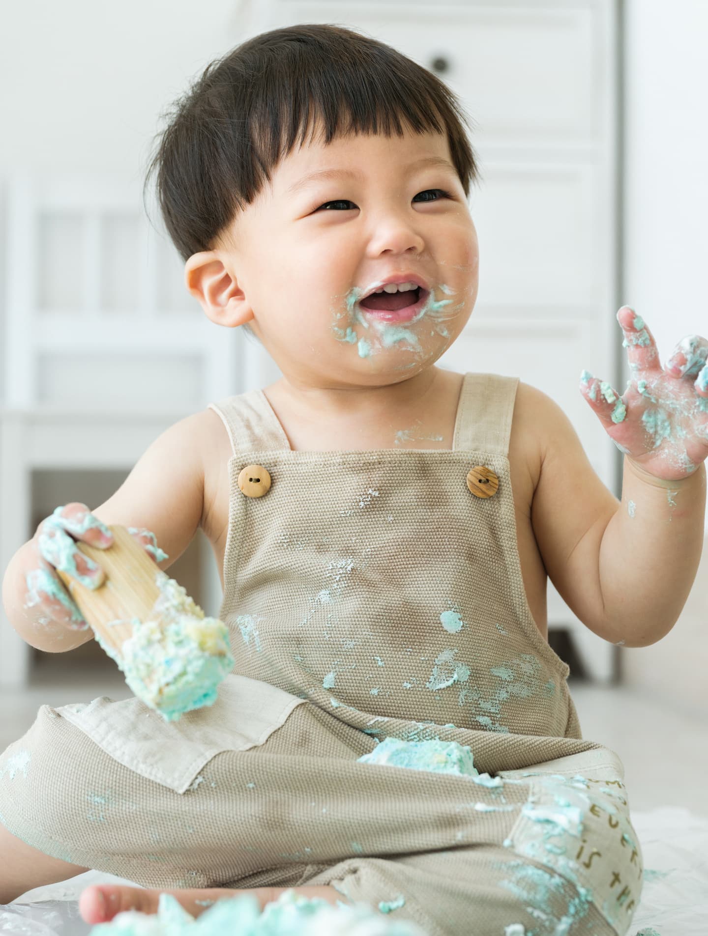 1歳,2歳,3歳の誕生日,スマッシュケーキ,山形県東根市の佐直写真館