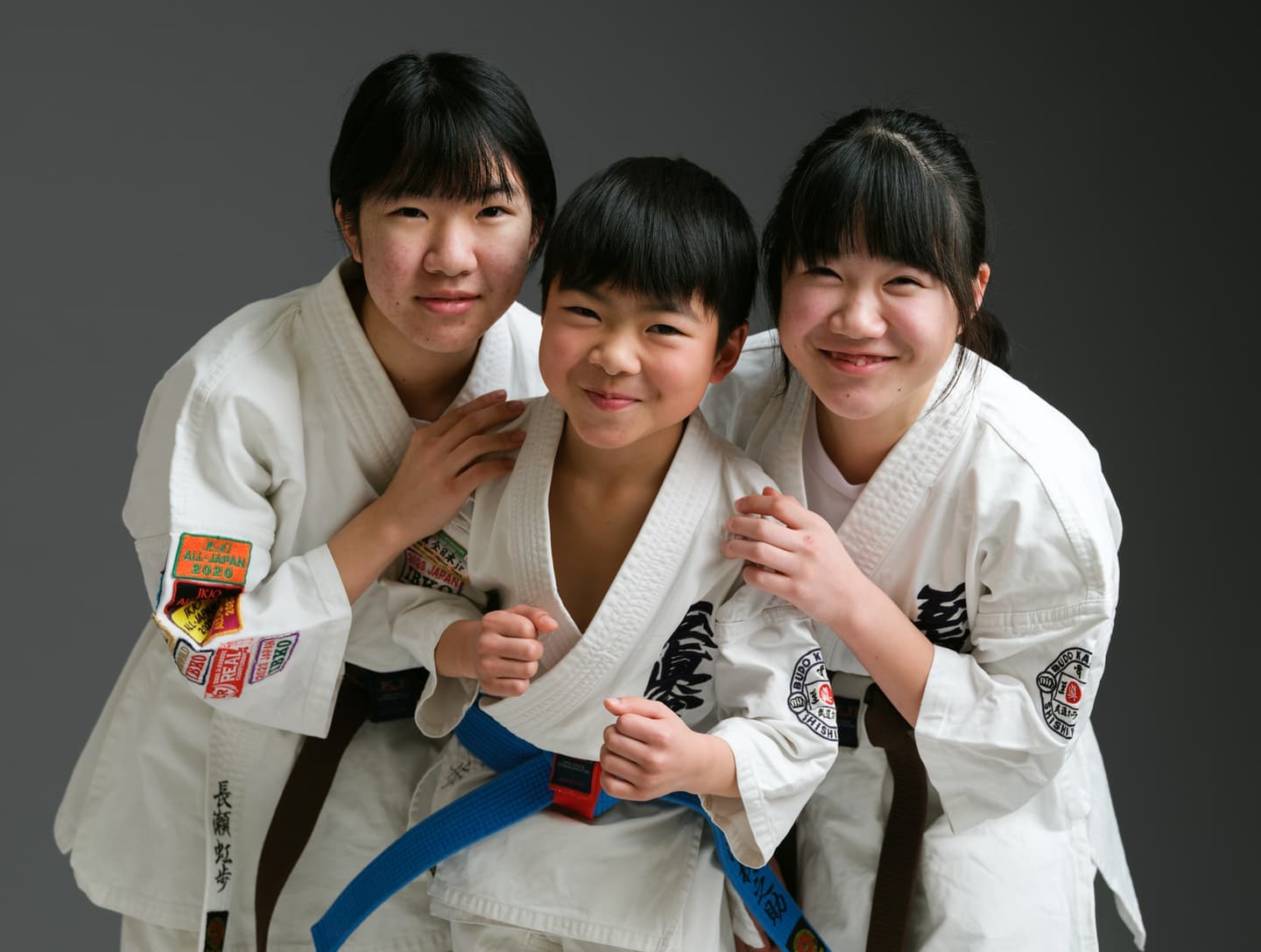スポ少,部活動,空手,ユニフォーム,仲間
