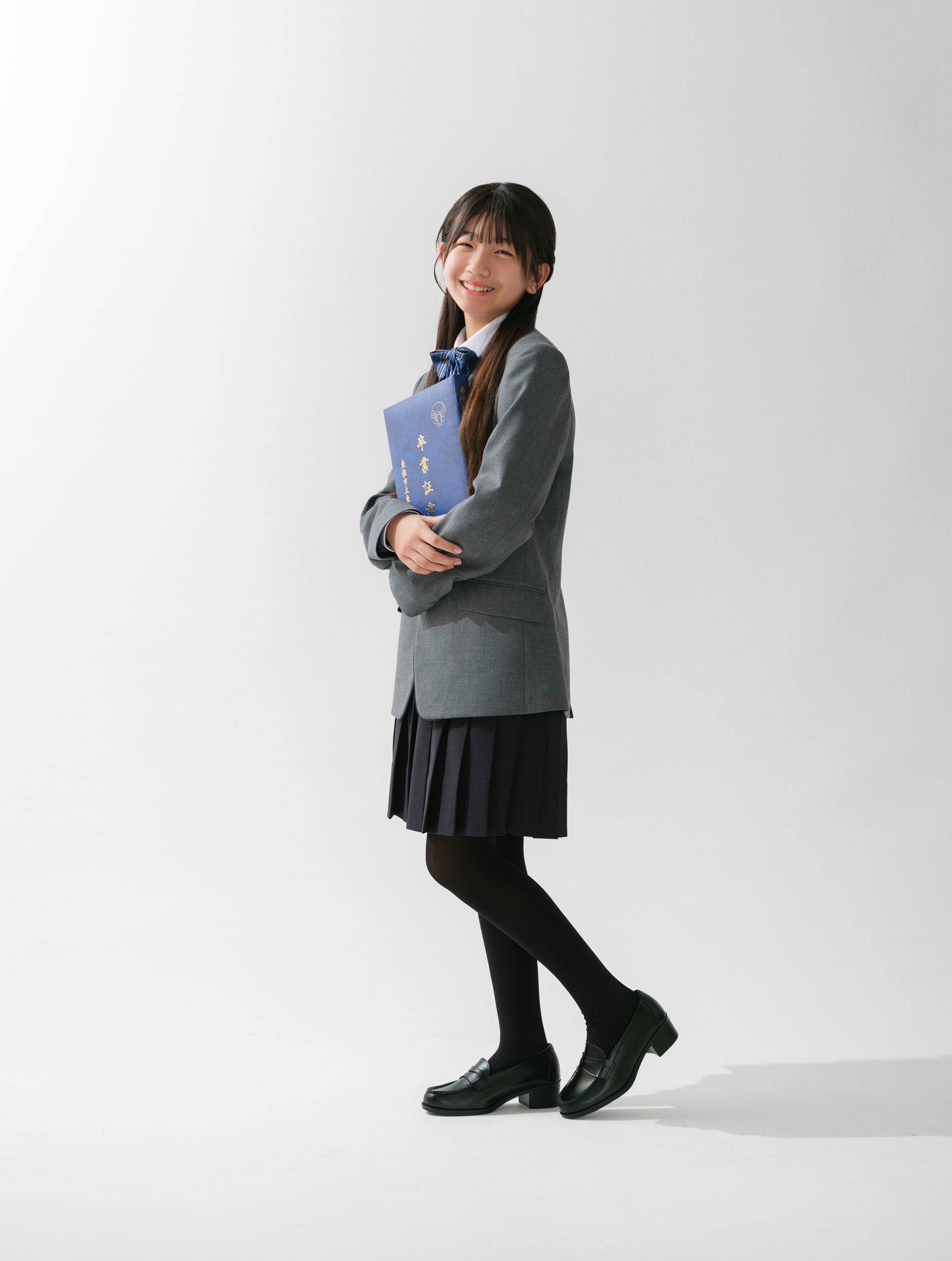 入学記念の写真