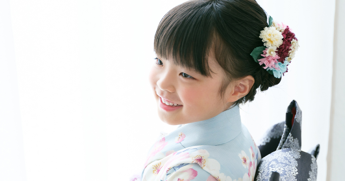 山形県東根市で七五三写真なら佐直写真館へ