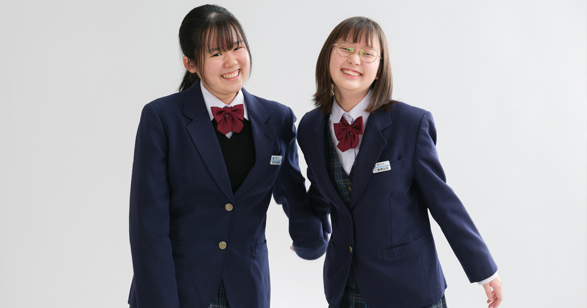 卒業記念に友だちと撮影した友フォト写真