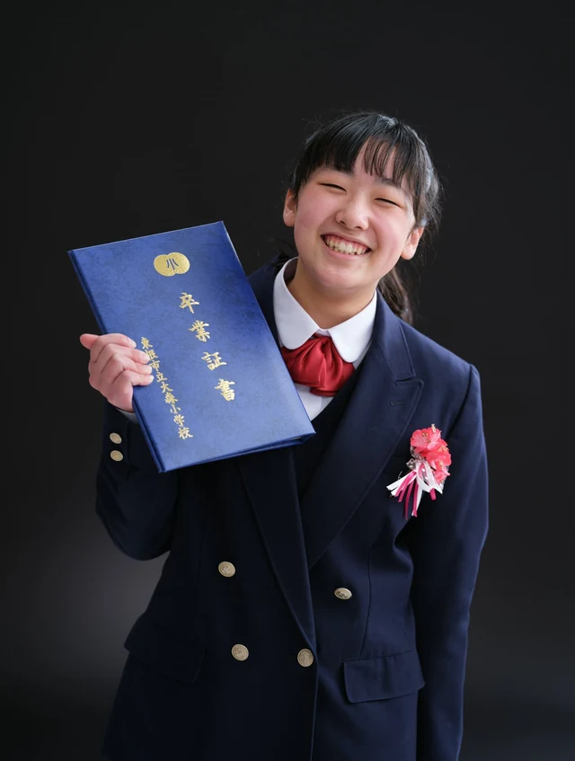 佐直写真館・卒業の撮影例 10